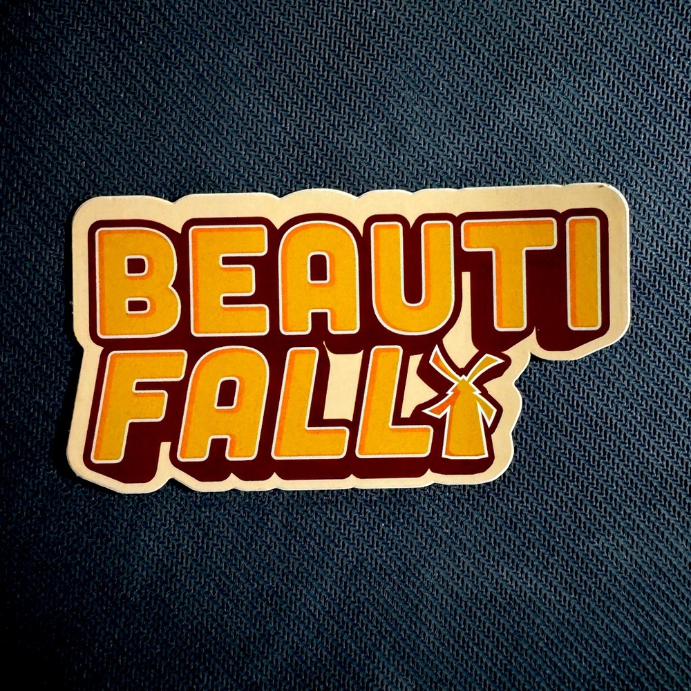Dutch Bros Fall Sticker